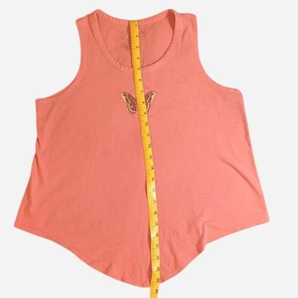 Fifth Sun Women's Pink and Orange Vest - Picture 3 of 6